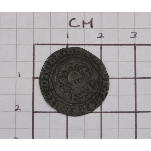 54 - Henry VI Groat & Halfgroat both annulet issue. (London & Calaise)