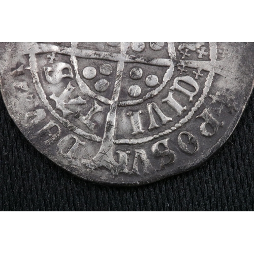 55 - Henry VII Groat M.M Cross Crosset