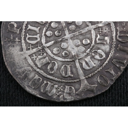 55 - Henry VII Groat M.M Cross Crosset