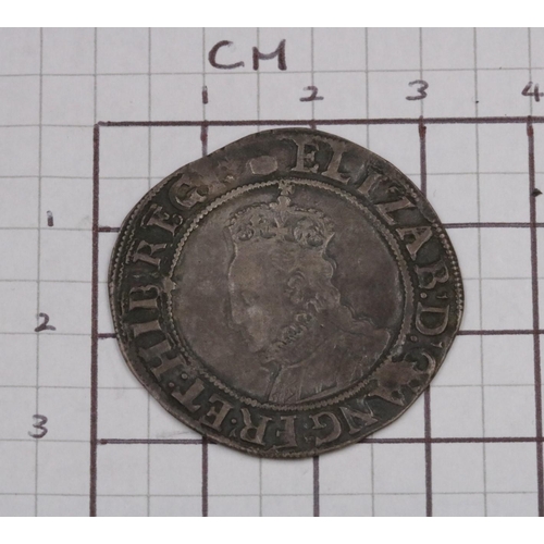 59 - Elizabeth 1 Shilling MM Tun