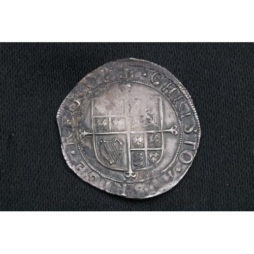 64 - Charles 1st Shilling MM (Anchor)