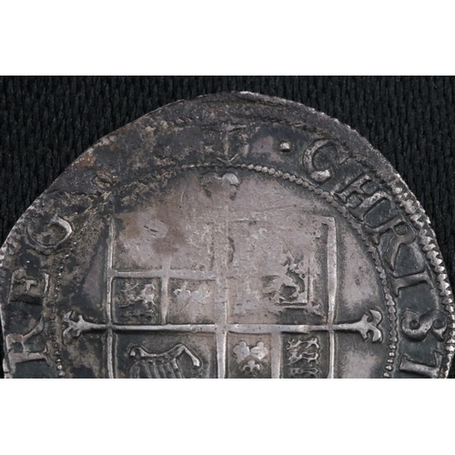 64 - Charles 1st Shilling MM (Anchor)