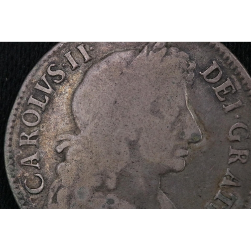 67 - Charles II Halfcrown 1673