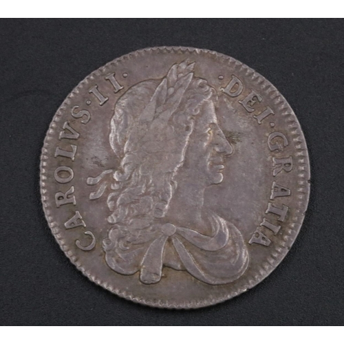 68 - Charles II Shilling 1663 (Good Detail)