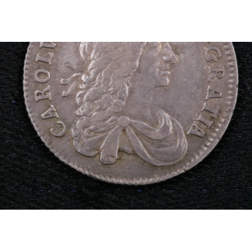 68 - Charles II Shilling 1663 (Good Detail)