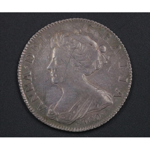 75 - Anne Shilling 1703 Coin