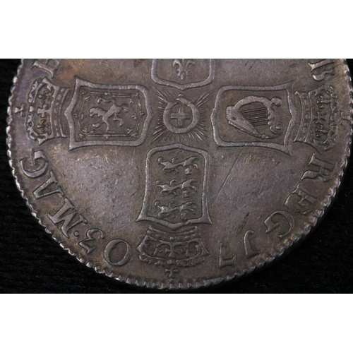 75 - Anne Shilling 1703 Coin