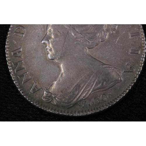 75 - Anne Shilling 1703 Coin