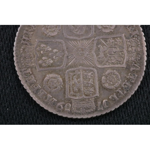 80 - George II Shilling 1739 Roses & Plumes