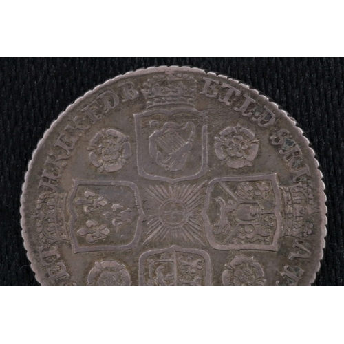 80 - George II Shilling 1739 Roses & Plumes