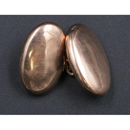 81 - Pair of 9CT Gold Cufflinks 3.18Grams