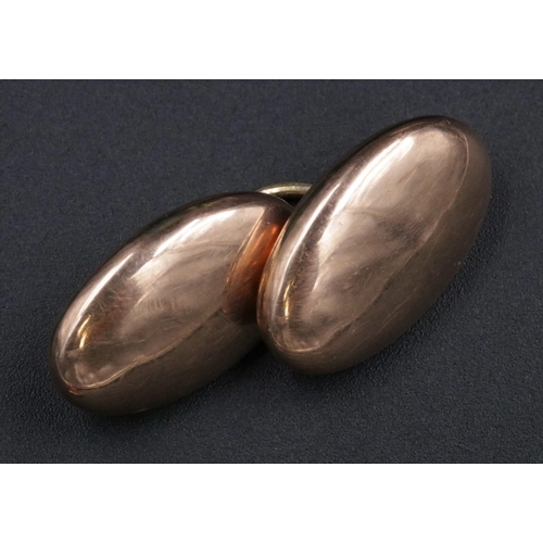 81 - Pair of 9CT Gold Cufflinks 3.18Grams