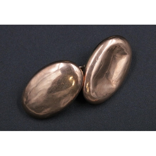 81 - Pair of 9CT Gold Cufflinks 3.18Grams