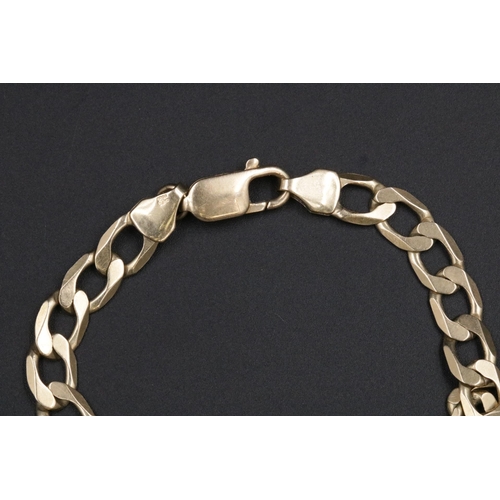 86 - 9CT Gold Ladies Bracelet 7 Grams