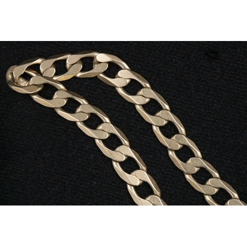 86 - 9CT Gold Ladies Bracelet 7 Grams