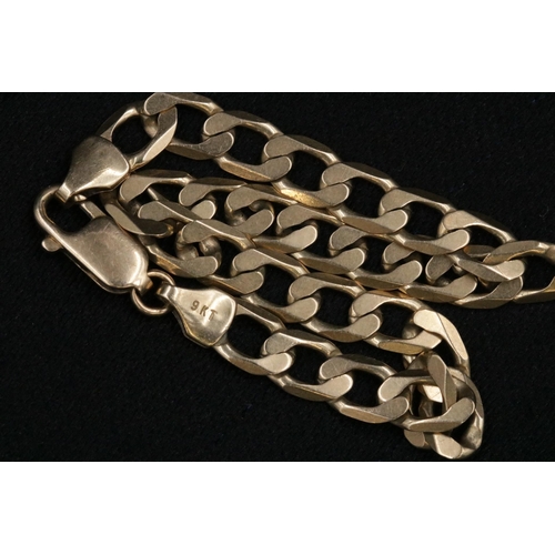 86 - 9CT Gold Ladies Bracelet 7 Grams