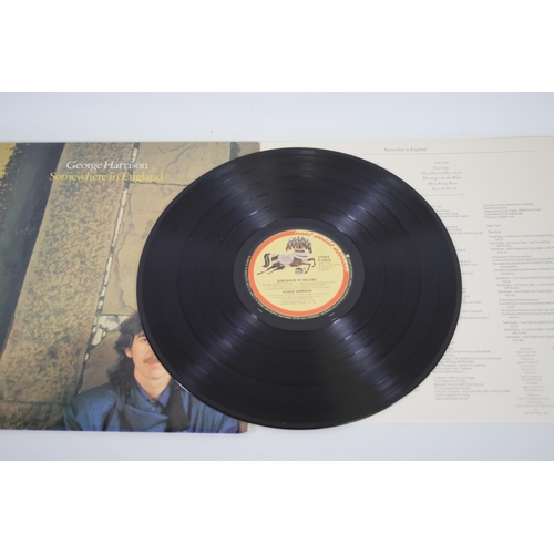 102 - John Lennon, MENLOVE AVE, PCS 7308, Vinyl Album, Very good condition. George Harrison, Somewhere in ... 