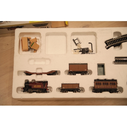 145 - Hornby The Industrial electric train set 00 gauge R1088 box has some cosmetic ware present