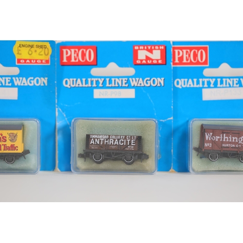 150 - Peco Goods wagons x6 boxed in excellent condition