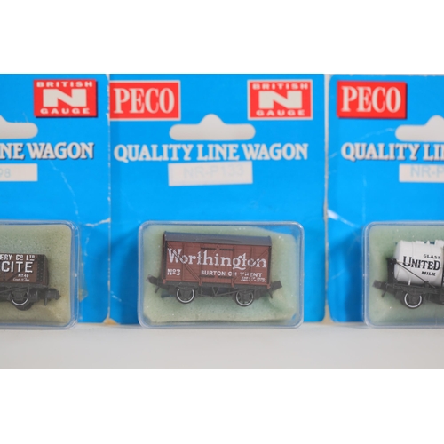 150 - Peco Goods wagons x6 boxed in excellent condition