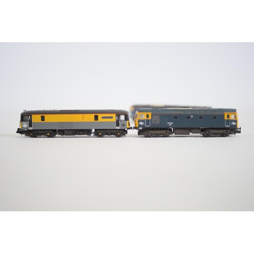 166 - The dapol Train is 73119 Kentish mercury and the grafars are as follows 47237 DRS direct rail servic... 