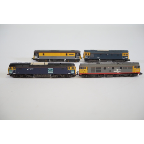 166 - The dapol Train is 73119 Kentish mercury and the grafars are as follows 47237 DRS direct rail servic... 