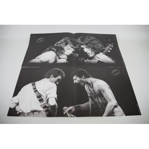 17 - Queen Made in heaven LP Vinyl Record 1995 Parlophone with its poster the record itself looks to be i... 