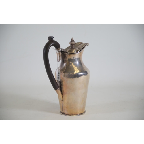 224 - 1907 London Henry Staford Ltd Silver coffee pot with baker lite handle, 409grams including handle Ha... 