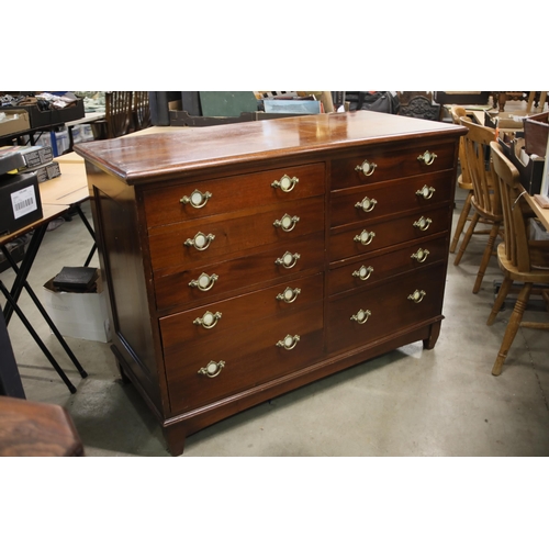 384 - Apothecary Victorian Mahogany Chest of Drawers.