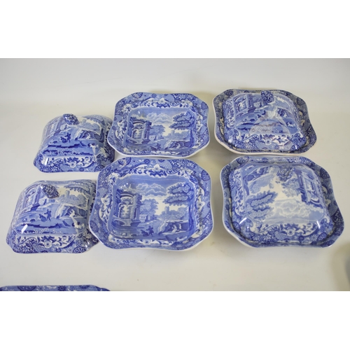 48 - A Large quantity of blue and white Spode China.