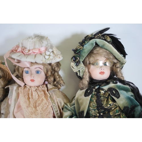 59 - A collection of 3 dolls, one of which is stamped 117A made by Kammer & Reinhardt Simon & Halbig, wit... 