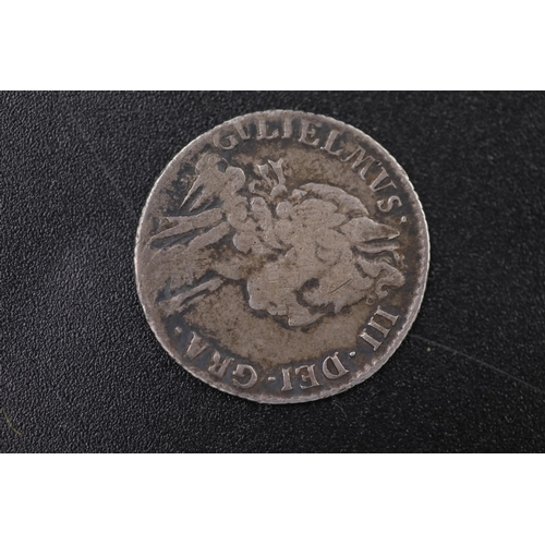 64 - William the third 1697 silver shilling