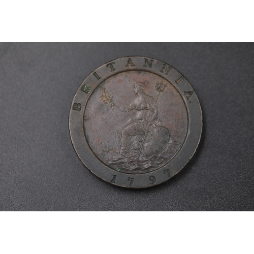 71 - George the third cartwheel penny 1797