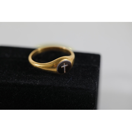 72 - Dated August 1st, 1873, Rj 18 inscribed as photographed. A beautiful, and highly unusual ring. Weigh... 