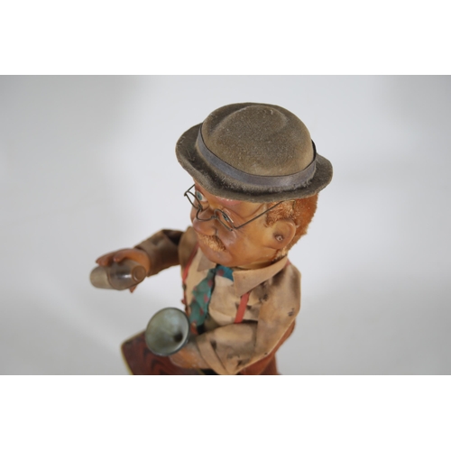 9 - 1950's Japanese tin toy charley weaver bartender ( needs a clean ) but in lovely condition