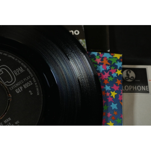 1 - The Beatles EP Collection, BEP 14. Outer Container has small area of damage on lid. There are 16 in ... 