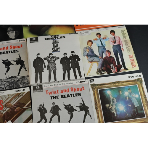 1 - The Beatles EP Collection, BEP 14. Outer Container has small area of damage on lid. There are 16 in ... 