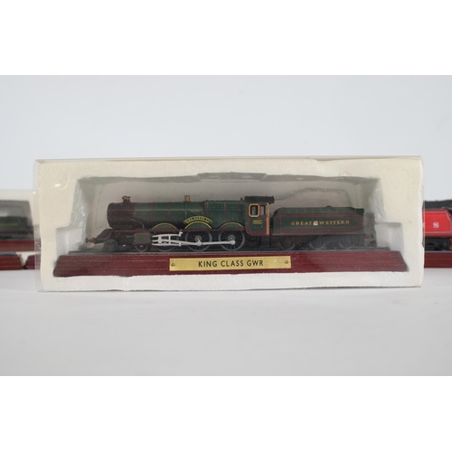 101 - Collection of various static steam engines 12 in total. LMS duchess of Sutherland 6233. British rail... 