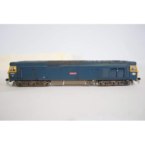 110 - Hornby R2486 Class 50 Loco 50013 Agincourt BR Blue Diesel 