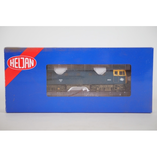 118 - Heljan class 33 2 6593 in blue with yellow ends, Diesel Locomotive OO Gauge, excellent used conditio... 