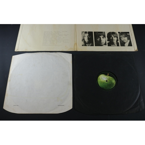 12 - The Beatles White Album PMC 7068 with Posters. Top opening with wider spine, which has been worn qui... 