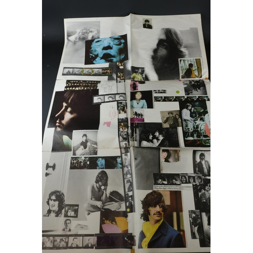 12 - The Beatles White Album PMC 7068 with Posters. Top opening with wider spine, which has been worn qui... 