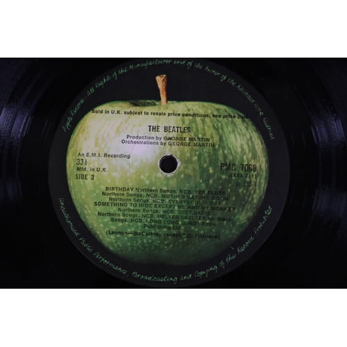 12 - The Beatles White Album PMC 7068 with Posters. Top opening with wider spine, which has been worn qui... 