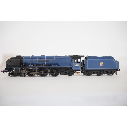 124 - Hornby Princess Coronation Class Duchess of Gloucester 46225 OO Gauge.  Locomotive in excellent used... 