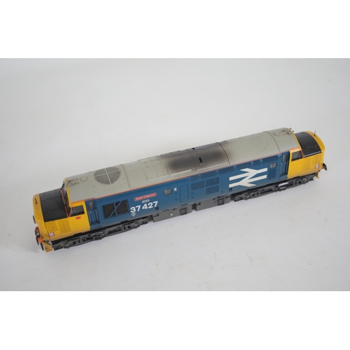 125 - Bachman 32 388 Class 37 Diesel 37427 Locomotive Bounty Besmo BR Blue, large logo 