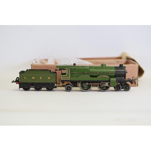 129 - Large Collection of Vintage Meccano Trains, including the Flying Scotsman 4472, LMS 2272, LNER 2162,... 