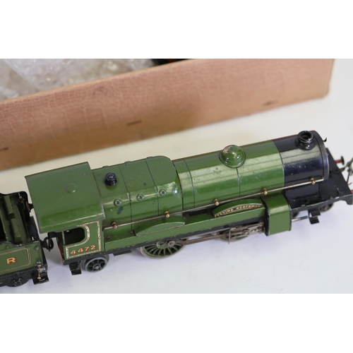 129 - Large Collection of Vintage Meccano Trains, including the Flying Scotsman 4472, LMS 2272, LNER 2162,... 