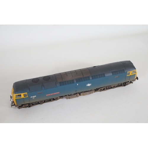 133 - Bachmann Class 47 47625 City of Truro, British Rail Blue 