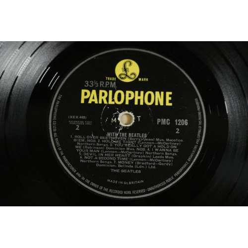 14 - With The Beatles Mono and Stereo PMC1206 and PCS3045. PMC1206, on one side reads XEX 448-7N GHH C (l... 