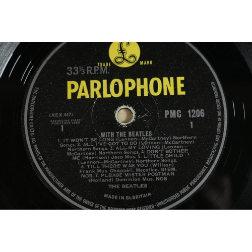 14 - With The Beatles Mono and Stereo PMC1206 and PCS3045. PMC1206, on one side reads XEX 448-7N GHH C (l... 